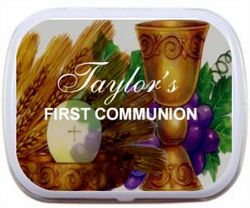 09T - Chalice First Communion Mint Tin