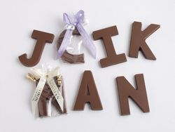 Chocolate Letter Favors