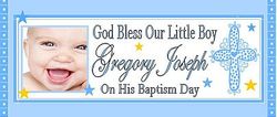 CHWBL-07 Photo Christening Water Labels (Boy or Girl)