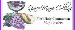 COM-10 Chalice First Communion Wrapper (Boy or Girl)