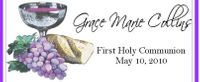 COM-10 Chalice First Communion Wrapper (Boy or Girl)