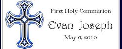 COM-30CW Blue Cross First Communion Candy Wrappers
