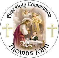 COM29T - Boys First Holy Communion Candy Tin