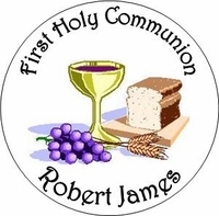 COM33L - Grapes Bread Cup Communion Lollipops Boy