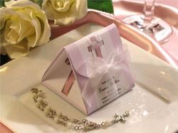 Religious Origami Favors with Mini Rosary Beads