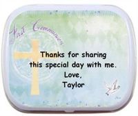 03T - Cross & Bible First Holy Communion Mint Tins