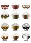 Dots and Stripes Personalized Lollipop Favors for any occasion