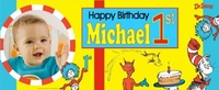 FB005-WBL Dr. Seuss Birthday Water Bottle Labels