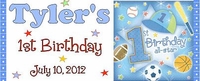 FB6-WBL All Star Birthday Water Bottle Labels