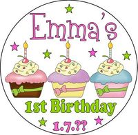 FBCC02-First Birthday Cupcakes  
