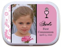 First Holy Communion Mint Tin Favors