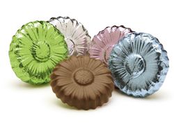 Foiled Chocolate Flowers