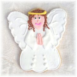 Girl Angel Cookie Favor