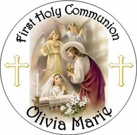 COM28L - Girls First Holy Communion Lollipop