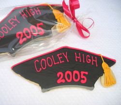 Graduation Cap Cookie Favors