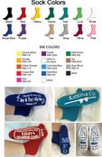 Gradutation Grippy Socks (case of 48) *FREE CUSTOM DESIGN*