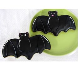 Halloween Bat Cookies