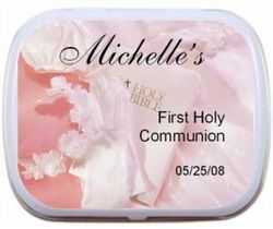 07T - Holy Bible First Communion Mint Tins
