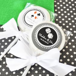 Las Vegas Favors - Personalized Lollipops