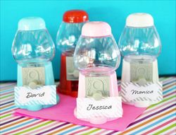 Mini Gumball Machine Favors