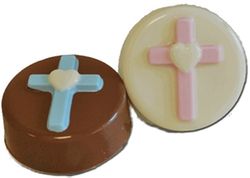 Christening and Baptism Oreo Cookie Cross Favors