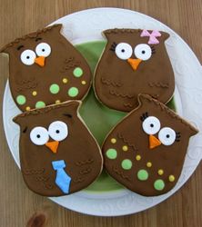Owl Cookie Favors