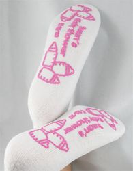 Baby Shower Socks (case of 48)  *FREE CUSTOM DESIGN*