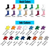 Baby Shower Socks (case of 48)  *FREE CUSTOM DESIGN*