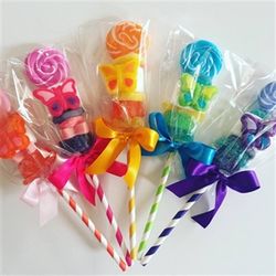Personalized Birthday Candy Kabob Lollipops