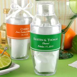 Personalized Cocktail Shaker Party Favors