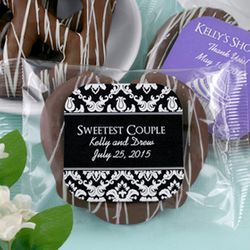 Personalized Chocolate Dipped Pretzels 