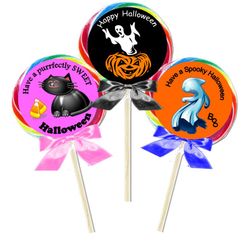 Personalized Halloween Lollipops