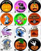Personalized Halloween Lollipops