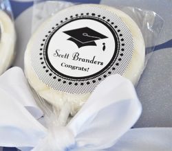 Personalized Lollipops - Graduation Party Favors