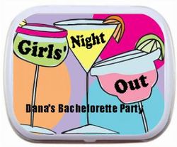 Girls Night Out Personalized Mint Tins