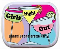 Girls Night Out Personalized Mint Tins