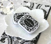 Damask Personalized Mint Tins