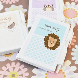 Baby Shower Personalized Notebook Favors