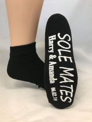 Custom Wedding Socks (case of 48) *FREE CUSTOM DESIGN*