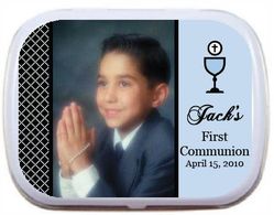 05T - Photo First Communion Mint Tins