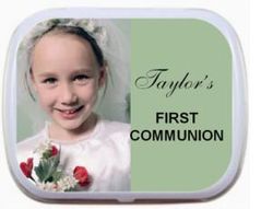 08T - Photo First Communion Mint Tins