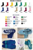 Quinceanera Grippy Socks (case of 48) *FREE CUSTOM DESIGN*