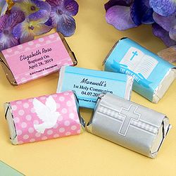 Religious Mini Candy Bar Favors
