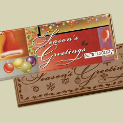Season's Greetings- Milk Choc