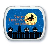 Spooky Halloween Night Mint Tin Favors