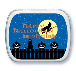 Spooky Halloween Night Mint Tin Favors