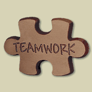 Teamwork Chocolate Puzzle Pieces (Case of 50)