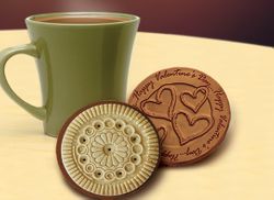 Valentine's Day Chocolate Cookies (case of 50)
