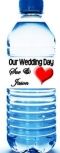 Wedding and Bridal Shower Water Bottle Labels