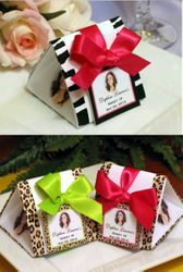 Zebra and Leopard Favor Boxes